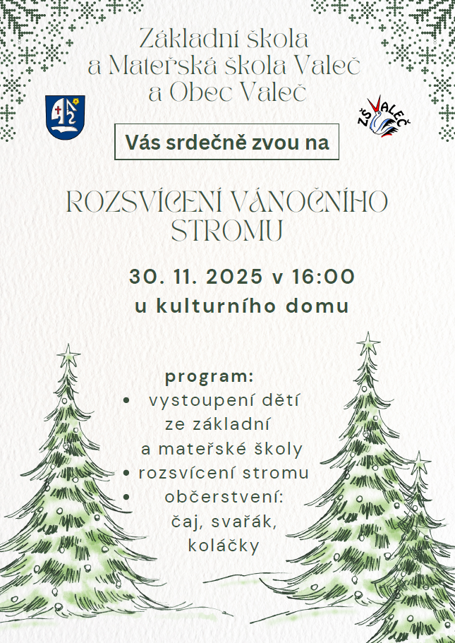 Rozsvícení vánočního stromu